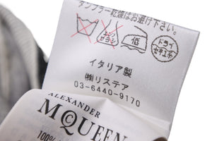 アレキサンダー マックイーン アレキサンダー マックイーン ニット セーター ウール パイソン柄 プリント 美品 中古 49459 