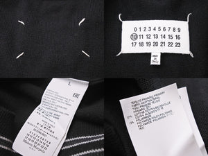 MAISON MARGIELA メゾン マルジェラ ニット セーター Vネック L 2016年 ダメージ加工 S50HA0627 美品 中古 49462
