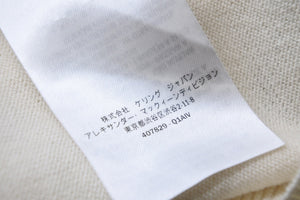 アレキサンダーマックイーン アレキサンダーマックイーン ニット・セーター ホワイト ブラック 417829 美品 中古 49465 