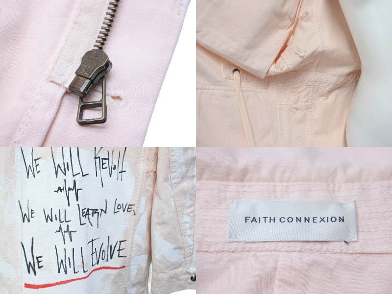 FAITH CONNEXION フェイスコネクション 18SS ペイント加工ミリタリー 