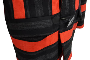 Alexander Wang アレキサンダーワン コート サイズ50 ポリエステル ブラック レッド 601006F15 美品 中古 49502 