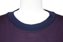 Load image into Gallery viewer, LANVIN ランバン 長袖Ｔシャツ RMJE0039A15/2939 メンズ バーガンディ パープル コットン サイズL 美品 中古 49542
