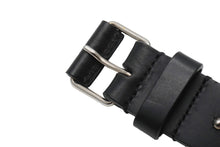 Load image into Gallery viewer, Givenchy ジバンシー ベルト バックル IGA014690 スタッズ イタリア製 レザー ブラック 美品 中古 49556
