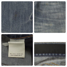 Load image into Gallery viewer, RING MILANO リングミラノ ダメージ デニムパンツ ブルー ボトムス リング サイズ31 良好 中古 49566