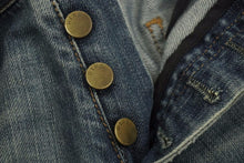 Load image into Gallery viewer, RING MILANO リングミラノ ダメージ デニムパンツ ブルー ボトムス リング サイズ31 良好 中古 49566