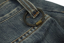 Load image into Gallery viewer, RING MILANO リングミラノ ダメージ デニムパンツ ブルー ボトムス リング サイズ31 良好 中古 49566