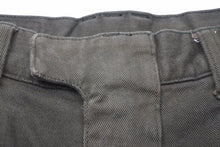 Load image into Gallery viewer, BALMAIN バルマン バイカーパンツ W4HT552C163 JAPAN製 コットン ポリウレタン カーキ シルバー金具 サイズ32 美品 中古 49567