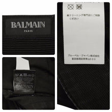 Load image into Gallery viewer, BALMAIN バルマン バイカーパンツ ボトムス W7H5553T127 コットン エラスタン ブラック サイズ31 美品 中古 49574