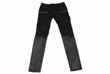 Load image into Gallery viewer, BALMAIN バルマン バイカーパンツ ボトムス W7H5553T127 コットン エラスタン ブラック サイズ31 美品 中古 49574