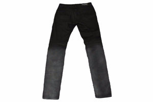 BALMAIN バルマン バイカーパンツ ボトムス W7H5553T127 コットン エラスタン ブラック サイズ31 美品 中古 49574
