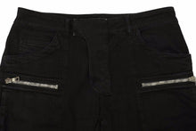 Load image into Gallery viewer, BALMAIN バルマン バイカーパンツ ボトムス W7H5553T127 コットン エラスタン ブラック サイズ31 美品 中古 49574