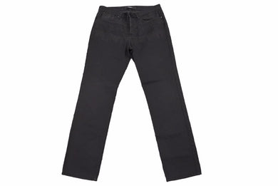 Givenchy ジバンシー デニムパンツ クロス模様ペイント チュニジア製 コットンレザー ブラック サイズ31 美品 中古 49585 