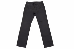 Givenchy ジバンシー デニムパンツ クロス模様ペイント チュニジア製 コットンレザー ブラック サイズ31 美品 中古 49585 