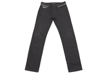 Load image into Gallery viewer, Givenchy ジバンシー 13SS レザー切り替え デニムパンツ ブラック 5633 474 サイズ32 美品 中古 49586