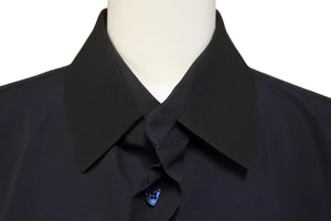 BALENCIAGA バレンシアガ デザイン 長袖シャツ アレキサンダーワン期 ネイビー 紺色 トップス 390231 サイズ40 美品 中古 49587