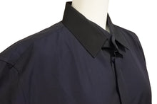 Load image into Gallery viewer, BALENCIAGA バレンシアガ デザイン 長袖シャツ アレキサンダーワン期 ネイビー 紺色 トップス 390231 サイズ40 美品 中古 49587