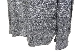 LANVIN ランバン 長袖シャツ トップス ゼブラ柄 レオパード コットン ブラック ホワイト サイズ40 美品 中古 49596