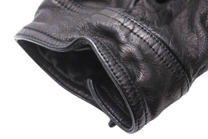NEIL BARRETT ニールバレット レザージャケット ブラック シワ加工 サイズM メンズウェア 美品 中古 49631