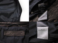 Load image into Gallery viewer, NEIL BARRETT ニールバレット レザージャケット ブラック シワ加工 サイズM メンズウェア 美品 中古 49631