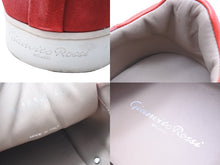 Load image into Gallery viewer, GIANVITO ROSSI ジャンヴィト ロッシ スウェード ローカットスニーカー 26340 サイズ44 レッド シルバー金具 美品 中古 49654