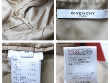 Load image into Gallery viewer, Givenchy ジバンシー ロングコート コットン ウール キュプラ ベージュ レッド サイズ50 メンズ 美品 中古 49661