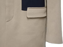 Load image into Gallery viewer, Givenchy ジバンシー ロングコート コットン ウール キュプラ ベージュ レッド サイズ50 メンズ 美品 中古 49661