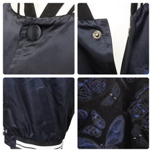 Load image into Gallery viewer, Valentino ヴァレンチノ ジャケット スタジャン 蝶 刺繡 ネイビー サイズ48 MV3CI0A243J 美品 中古 49668