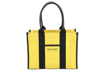 Load image into Gallery viewer, BALENCIAGA バレンシアガ トートバッグ ショルダーバッグ ハードウェア キャンバス イエロー ブラック シルバー金具 美品 中古49716