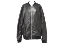 Load image into Gallery viewer, CHROMEHEARTS クロムハーツ レザージャケット 2225-304-6214 クロスボタン ダガージップ 羊革 ブラック XL 美品 中古 49720