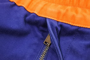 GUCCI グッチ パンツ サイドラインパンツ フロントファスナー サイズ48 ブルーオレンジ 660067 美品 中古 49730 