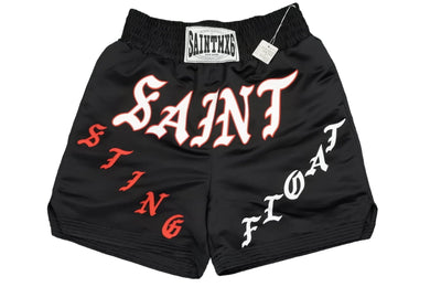 未使用 SAINT MICHAEL セントマイケル ボクサーパンツ ショートパンツ SS23 S23-063-13 ポリエステル ブラック サイズM 49737 