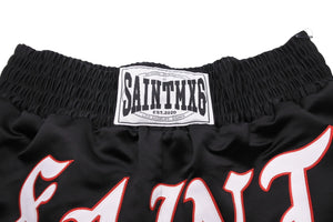 新品未使用 SAINT MICHAEL セントマイケル ボクサーパンツ ショートパンツ SS23 S23-063-13 ポリエステル ブラック サイズM 49737