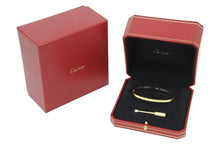 Load image into Gallery viewer, カルティエ バングル ラブブレス SM イエローゴールド K18YG Au750 Cartier LOVE #20 美品 中古 49738