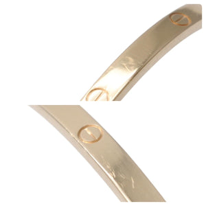 カルティエ バングル ラブブレス SM イエローゴールド K18YG Au750 Cartier LOVE #20 美品 中古 49738