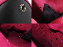 Load image into Gallery viewer, CHROME HEARTS クロムハーツ フィリグリー キャディバッグ クロス レザー ピンク ロゴ ゴルフ オーダー 中古 49747