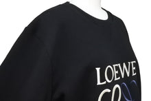 Load image into Gallery viewer, LOEWE ロエベ アナグラム スウェットシャツ クルーネック ブラック 22aw h526Y24J07 サイズ M 美品 中古 49754