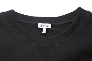 LOEWE ロエベ アナグラム スウェットシャツ クルーネック ブラック 22aw h526Y24J07 サイズ M 美品 中古 49754