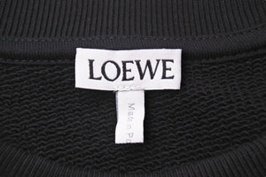 LOEWE ロエベ アナグラム スウェットシャツ クルーネック ブラック 22aw h526Y24J07 サイズ M 美品 中古 49754