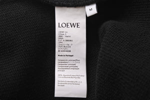 LOEWE ロエベ アナグラム スウェットシャツ クルーネック ブラック 22aw h526Y24J07 サイズ M 美品 中古 49754