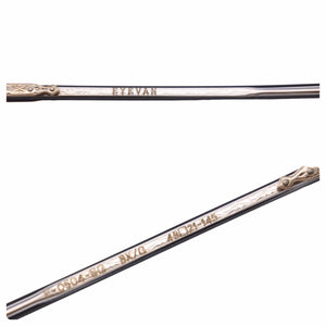 EYEVAN アイヴァン ラウンド サングラス ブラック グリーン モニター アイウェア E-0504 美品 中古 49760 