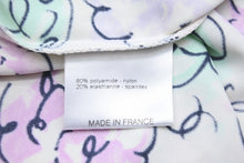 Load image into Gallery viewer, 極美品 CHANEL シャネル 半袖Ｔシャツ 花柄 ココマーク P11246V06748 ナイロン スパンデックス ホワイト マルチカラー 40 中古49774