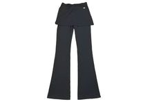 Load image into Gallery viewer, 極美品 CHANEL シャネル スカートレイヤードパンツ サイズ38 P19109V01096 レーヨン ナイロン ブラック シルバー金具 中古 49775