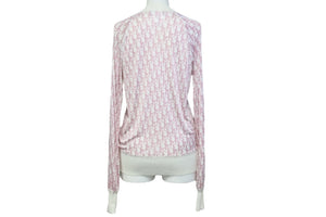 [USED/中古]Christian Dior クリスチャンディオール ジャケット 4P13077070 ピンク ホワイト ビスコース 36 Bランク 中古 49783