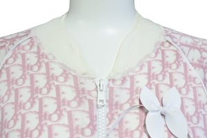 [USED/中古]Christian Dior クリスチャンディオール ジャケット 4P13077070 ピンク ホワイト ビスコース 36 Bランク 中古 49783