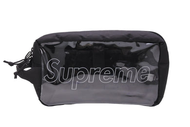 Supreme シュプリーム 18FW ユーティリティ トラベルポーチ バッグ ブラック U5320 美品 中古 49812 