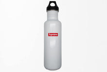 画像をギャラリービューアに読み込む, Supreme シュプリーム Klean Kanteen コラボ 水筒タンブラー 16SS ボックスロゴ ステンレス ホワイト レッド 美品 中古 49813 