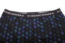 Load image into Gallery viewer, 極美品 HROME HEARTS クロムハーツ パンツ レギンス 総柄 コットン ブラック サイズL CH3308 中古 49823