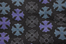 Load image into Gallery viewer, 極美品 HROME HEARTS クロムハーツ パンツ レギンス 総柄 コットン ブラック サイズL CH3308 中古 49823