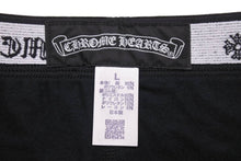 Load image into Gallery viewer, 極美品 HROME HEARTS クロムハーツ パンツ レギンス 総柄 コットン ブラック サイズL CH3308 中古 49823