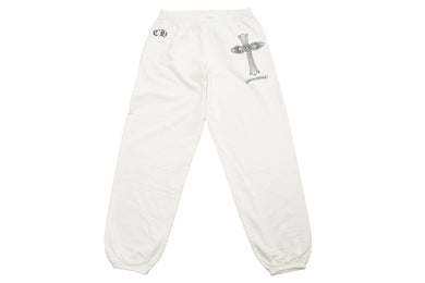 [USED/中古]CHROME HEARTS クロムハーツ パンツ ホワイト ポリエステル コットン レーヨン L 2214‐304-9027 Cランク 中古 49832